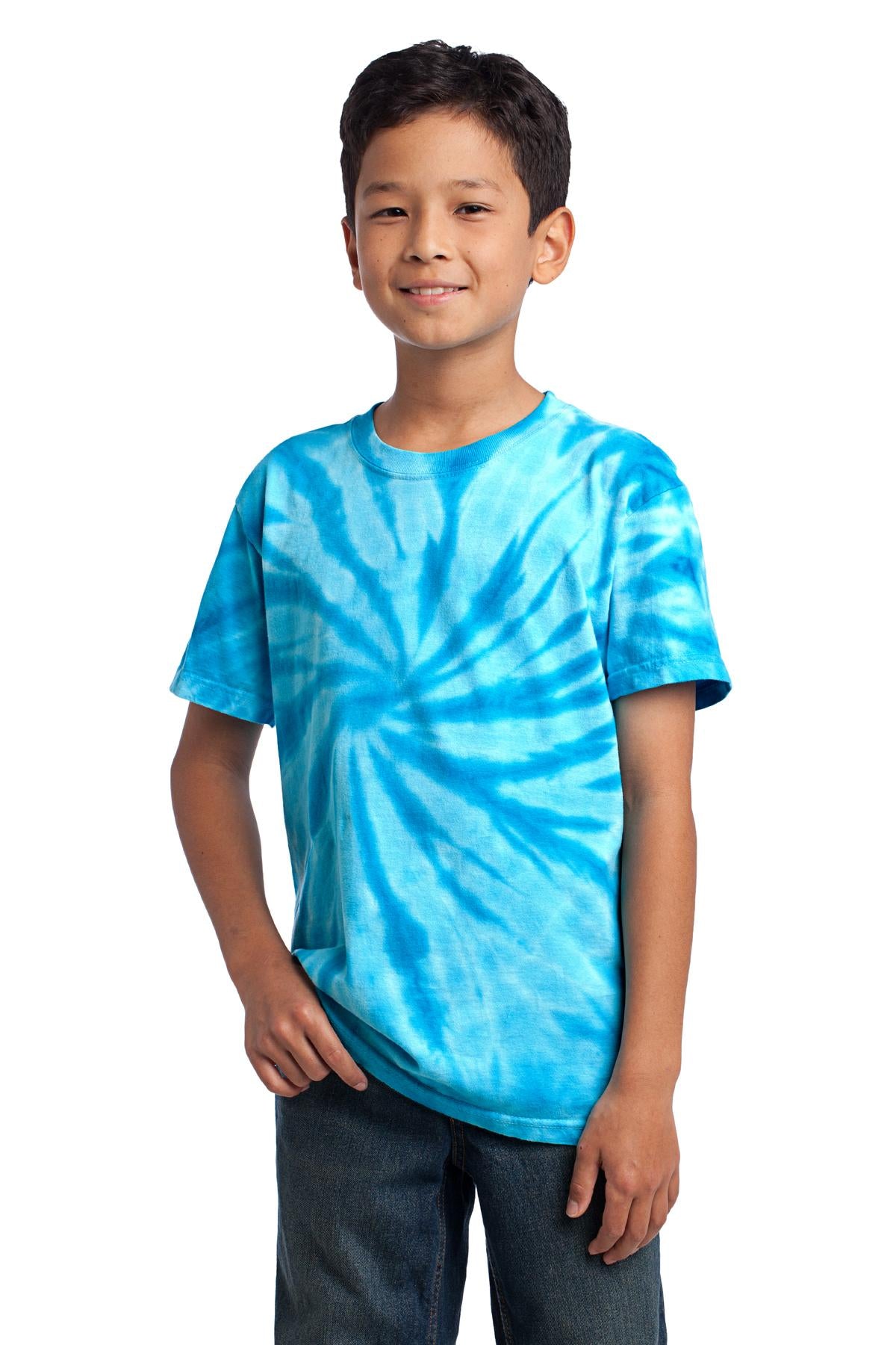 Port & Company Youth Tie-Dye Tee Youth Apparel Shirts & Tops