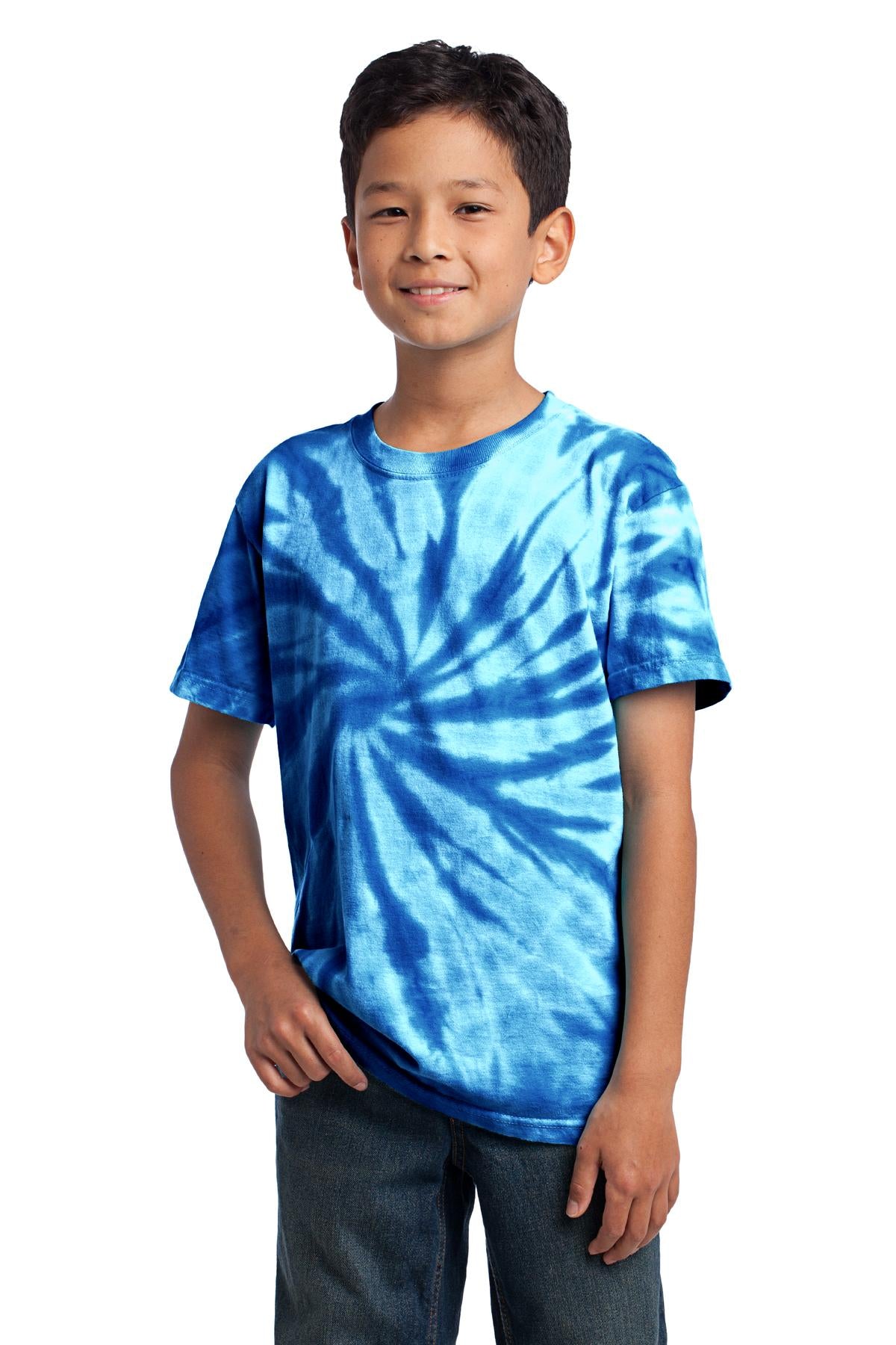 Port & Company Youth Tie-Dye Tee Youth Apparel Shirts & Tops
