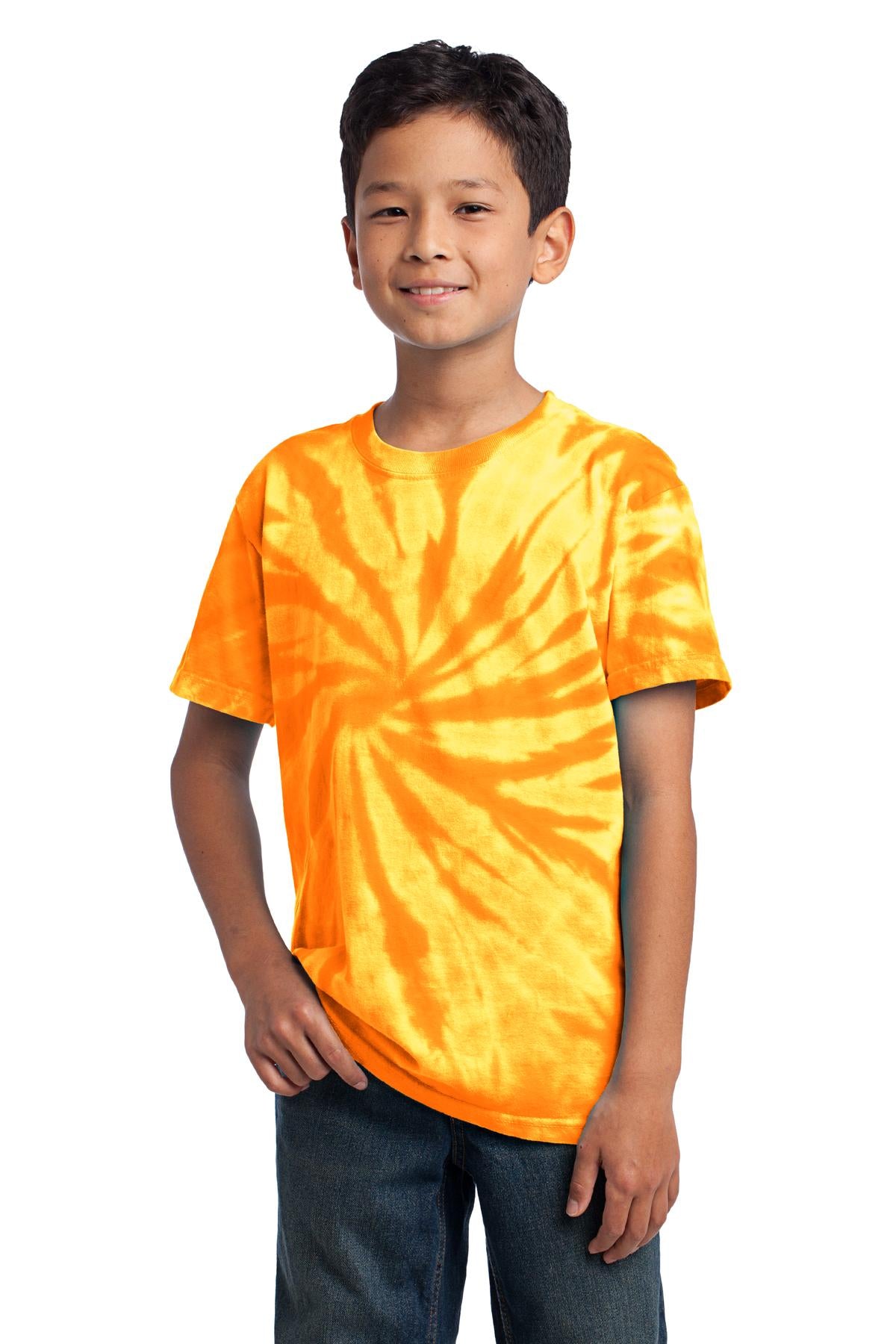 Port & Company Youth Tie-Dye Tee Youth Apparel Shirts & Tops
