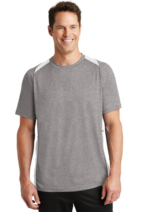 Sport-Tek Men's Heather Colorblock Contender Tee Mens Apparel Shirts & Tops