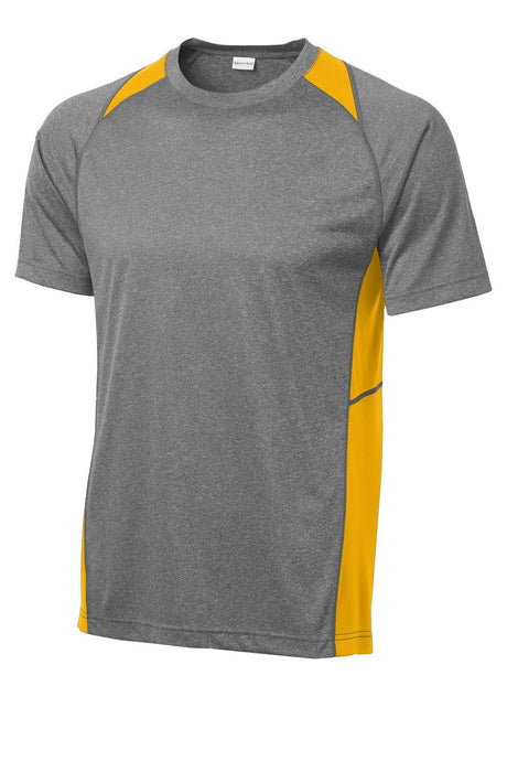 Sport-Tek Men's Heather Colorblock Contender Tee Mens Apparel Shirts & Tops