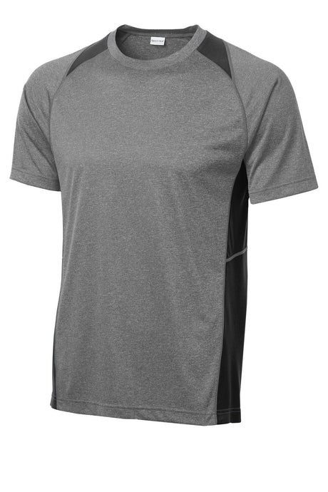 Sport-Tek Men's Heather Colorblock Contender Tee Mens Apparel Shirts & Tops