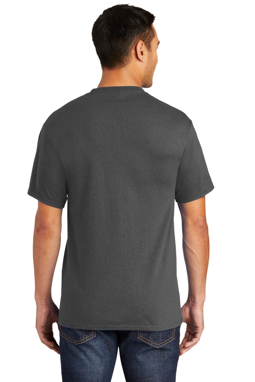 Port & Company Men's Core Blend Pocket Tee Tall Mens Apparel Shirts & Tops