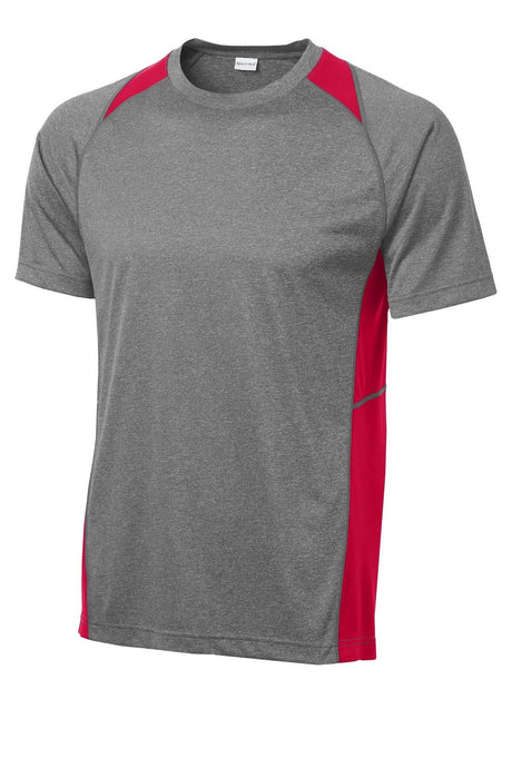 Sport-Tek Men's Heather Colorblock Contender Tee Mens Apparel Shirts & Tops