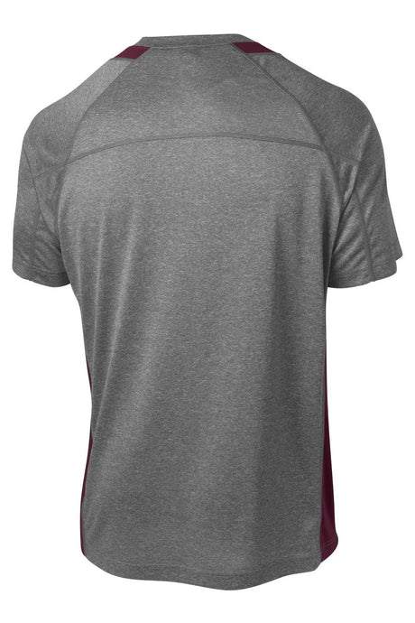 Sport-Tek Men's Heather Colorblock Contender Tee Mens Apparel Shirts & Tops
