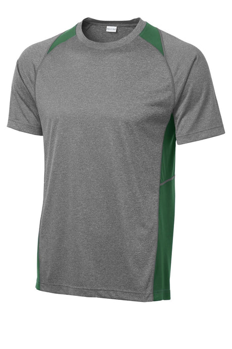 Sport-Tek Men's Heather Colorblock Contender Tee Mens Apparel Shirts & Tops