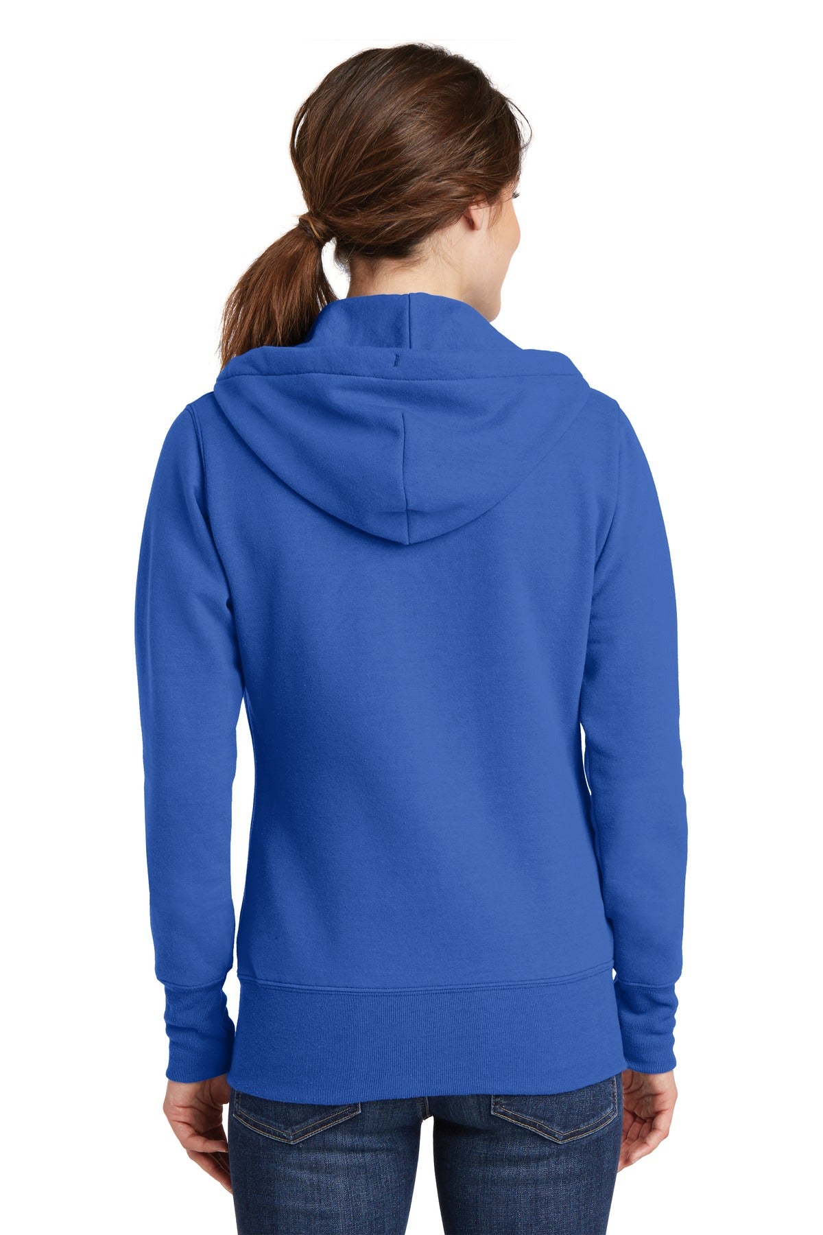 Port & Company Women's Core Fleece Full-Zip Hooded Sweatshirt Womens Apparel Sweatshirts & Fleece
