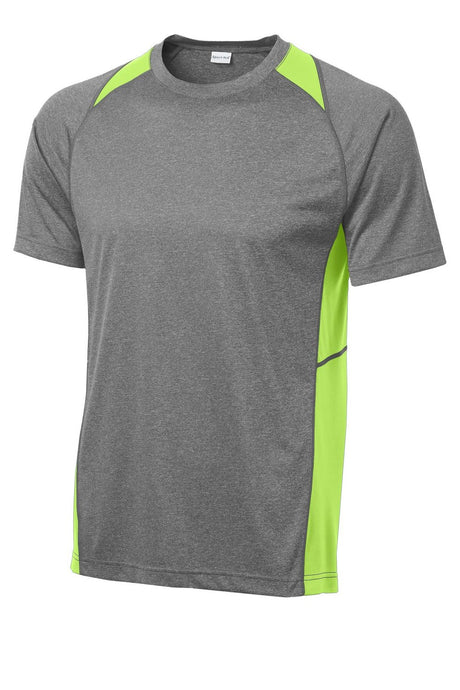 Sport-Tek Men's Heather Colorblock Contender Tee Mens Apparel Shirts & Tops