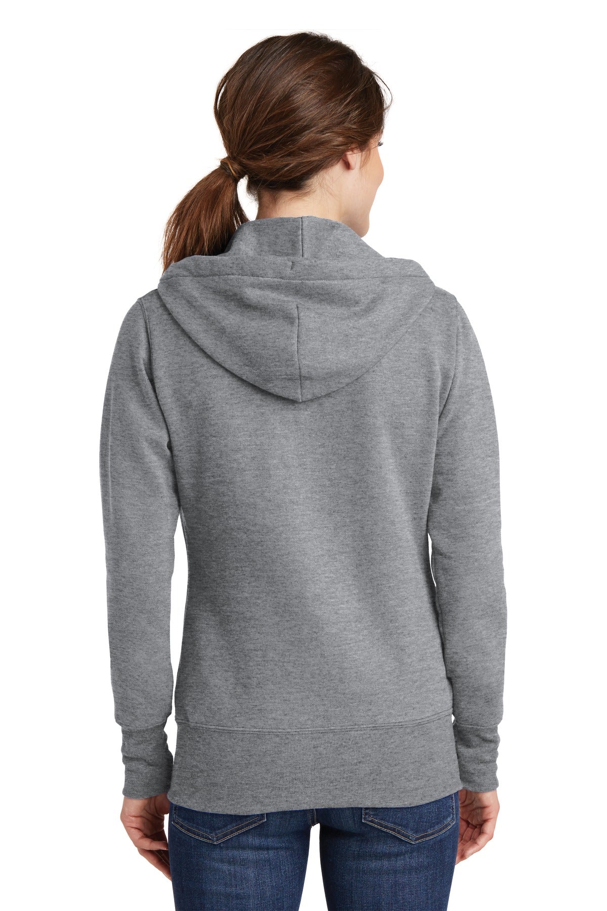 Port & Company Women's Core Fleece Full-Zip Hooded Sweatshirt Womens Apparel Sweatshirts & Fleece
