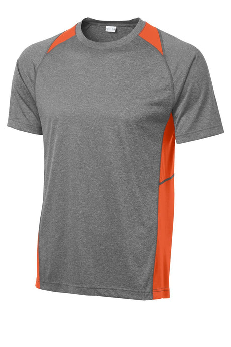 Sport-Tek Men's Heather Colorblock Contender Tee Mens Apparel Shirts & Tops