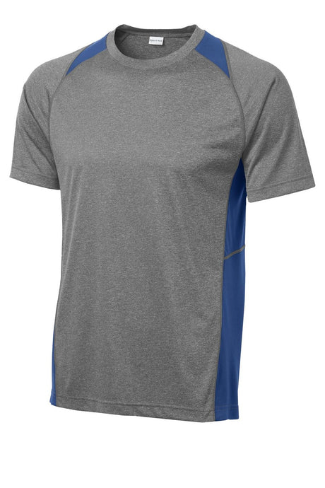 Sport-Tek Men's Heather Colorblock Contender Tee Mens Apparel Shirts & Tops
