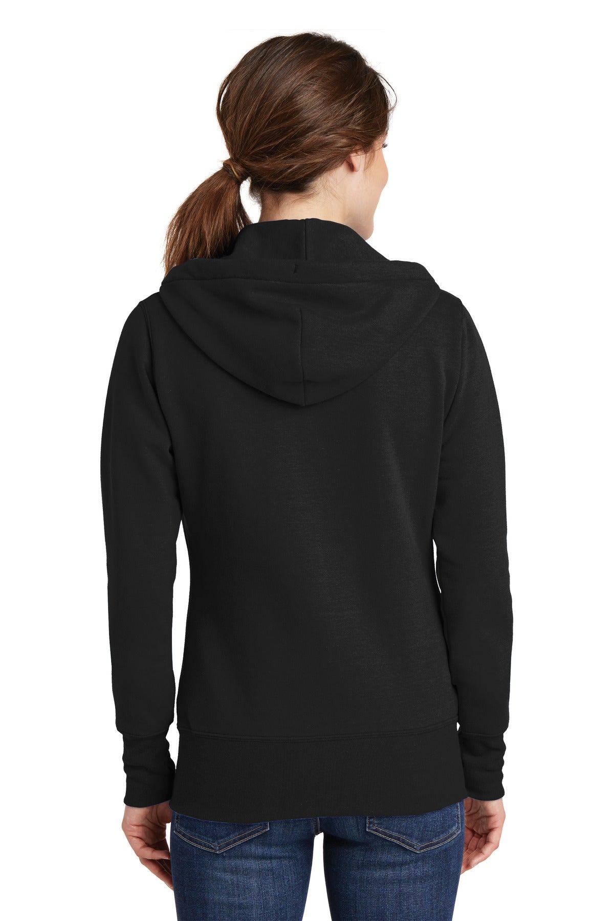 Port & Company Women's Core Fleece Full-Zip Hooded Sweatshirt Womens Apparel Sweatshirts & Fleece