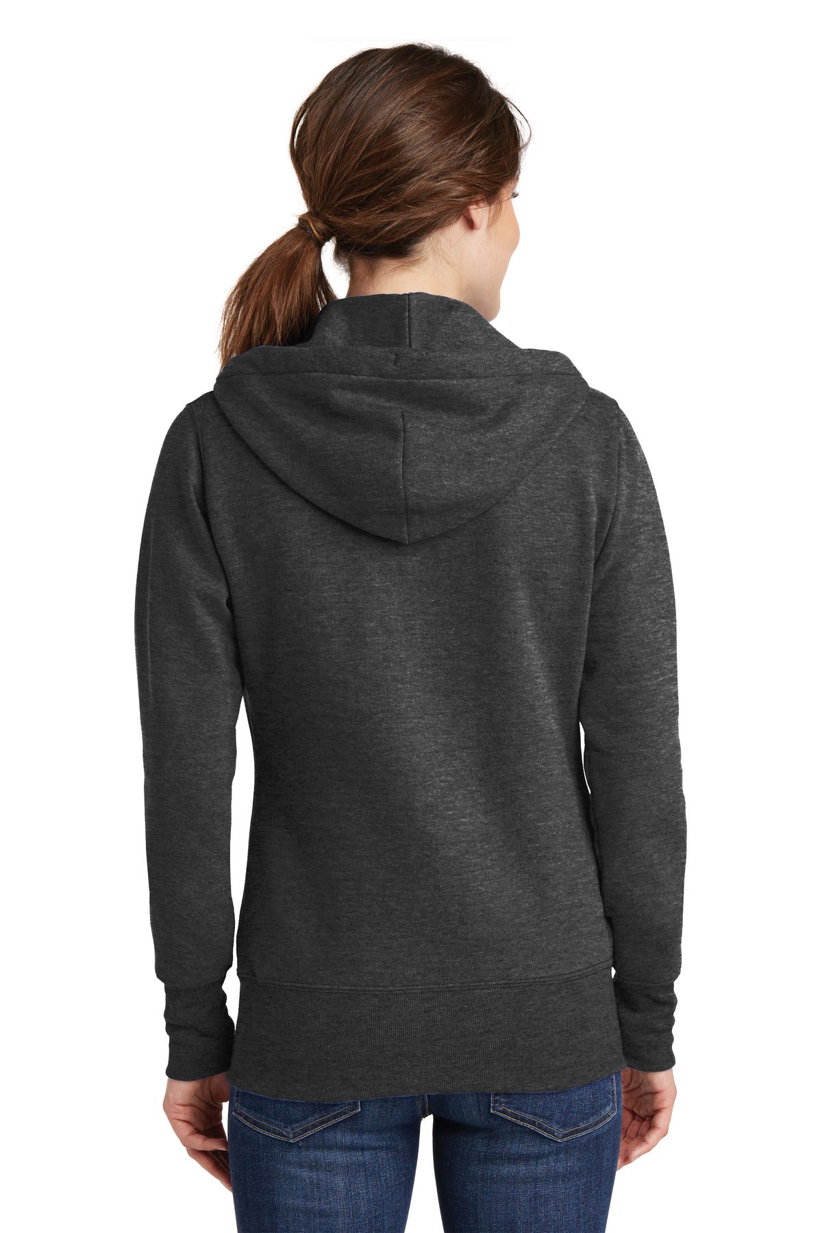 Port & Company Women's Core Fleece Full-Zip Hooded Sweatshirt Womens Apparel Sweatshirts & Fleece
