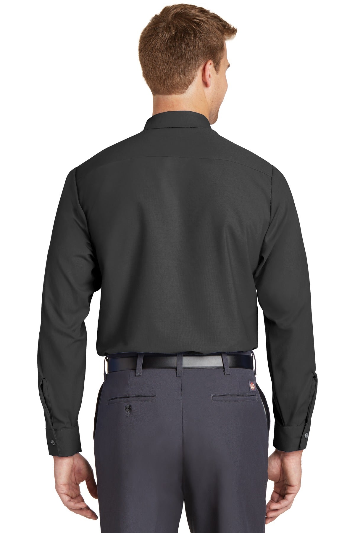 Red Kap Men's Industrial Long Sleeve Work Shirt Corporate Apparel Shirts & Tops