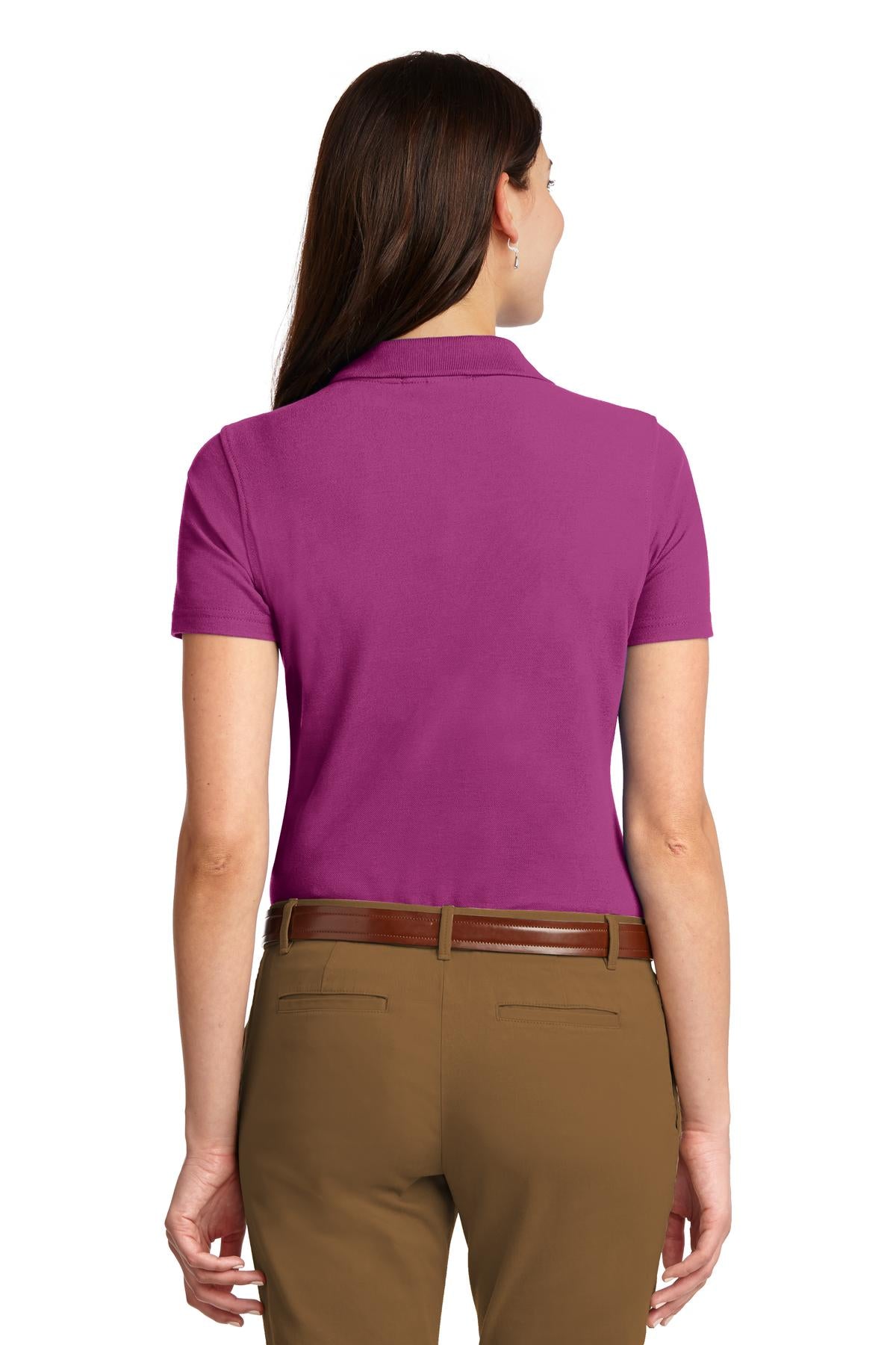 Port Authority Ladies Stain-Resistant Polo. L510 Womens Apparel Shirts & Tops