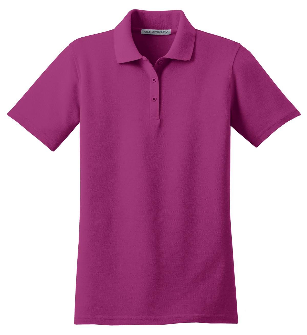 Port Authority Ladies Stain-Resistant Polo. L510 Womens Apparel Shirts & Tops
