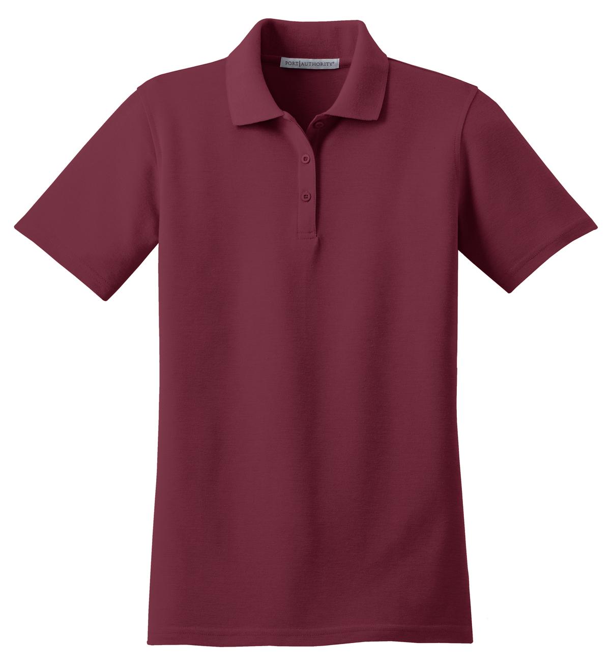 Port Authority Ladies Stain-Resistant Polo. L510 Womens Apparel Shirts & Tops