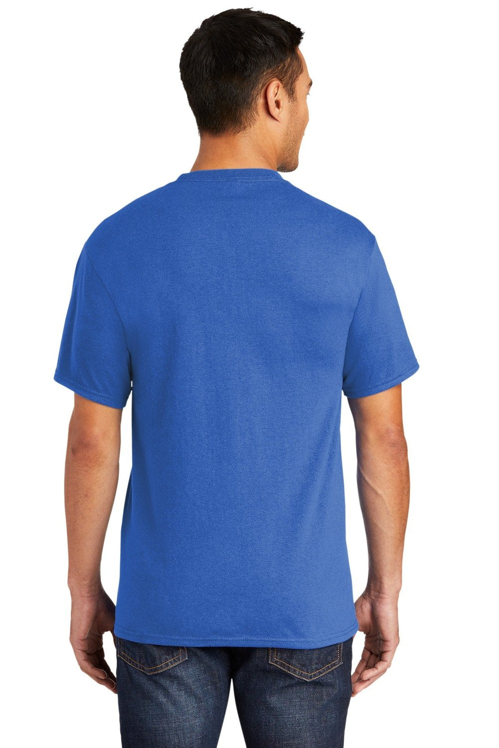Port & Company Men's Core Blend Pocket Tee Tall Mens Apparel Shirts & Tops