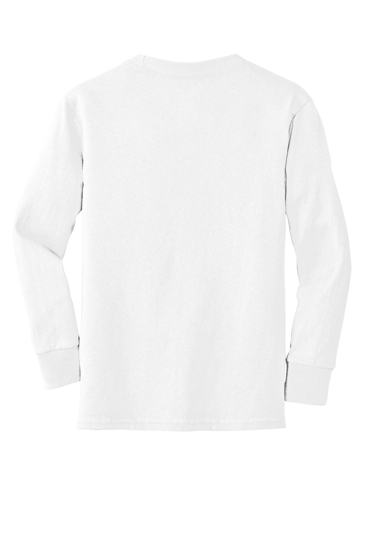 Port & Company - Youth Long Sleeve Core Cotton Tee Youth Apparel Shirts & Tops