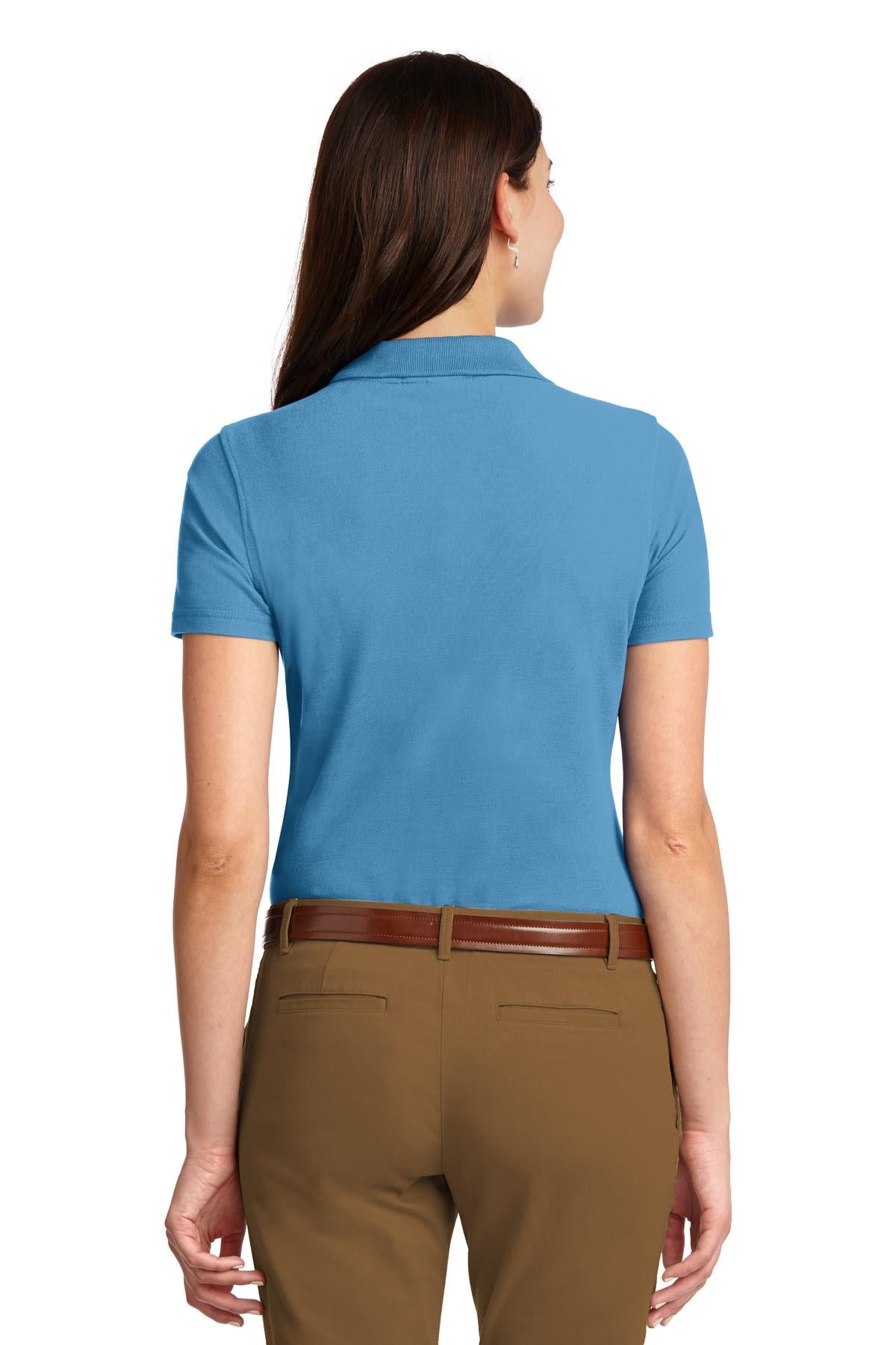 Port Authority Ladies Stain-Resistant Polo. L510 Womens Apparel Shirts & Tops