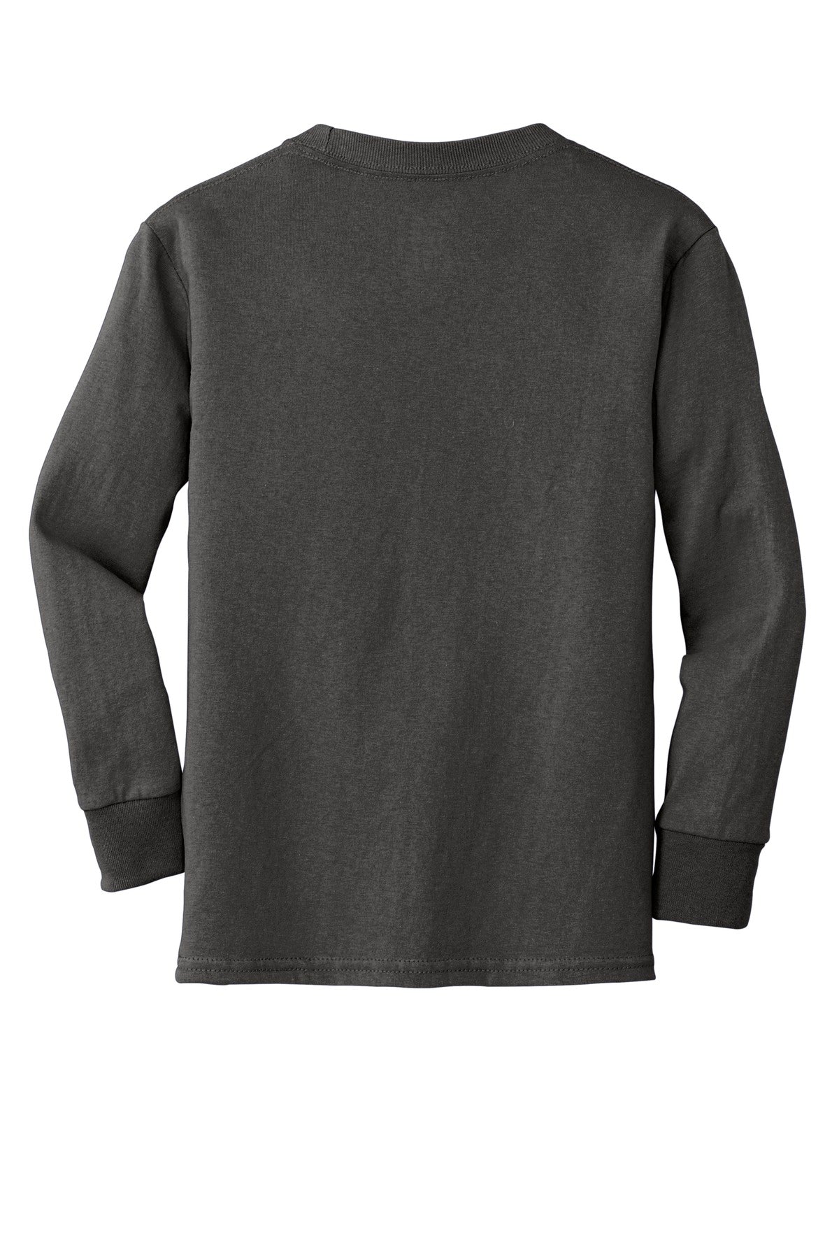 Port & Company - Youth Long Sleeve Core Cotton Tee Youth Apparel Shirts & Tops