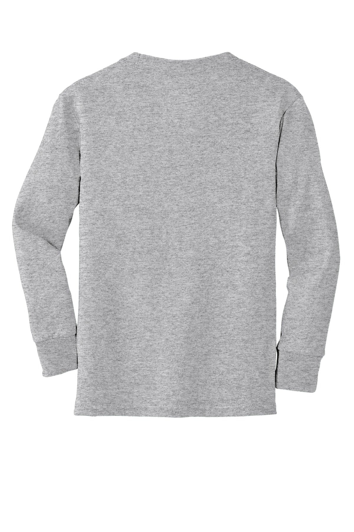 Port & Company - Youth Long Sleeve Core Cotton Tee Youth Apparel Shirts & Tops