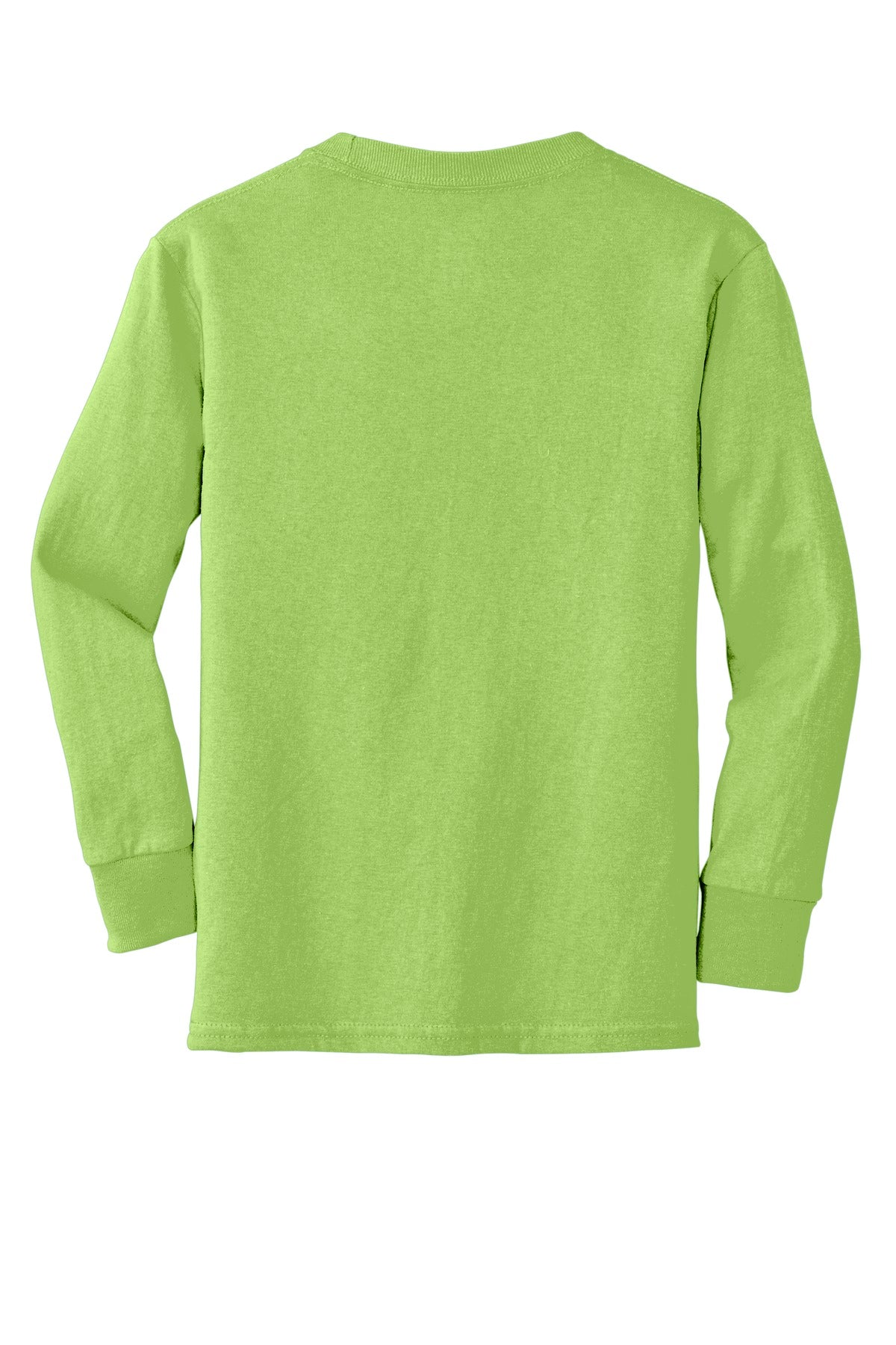 Port & Company - Youth Long Sleeve Core Cotton Tee Youth Apparel Shirts & Tops
