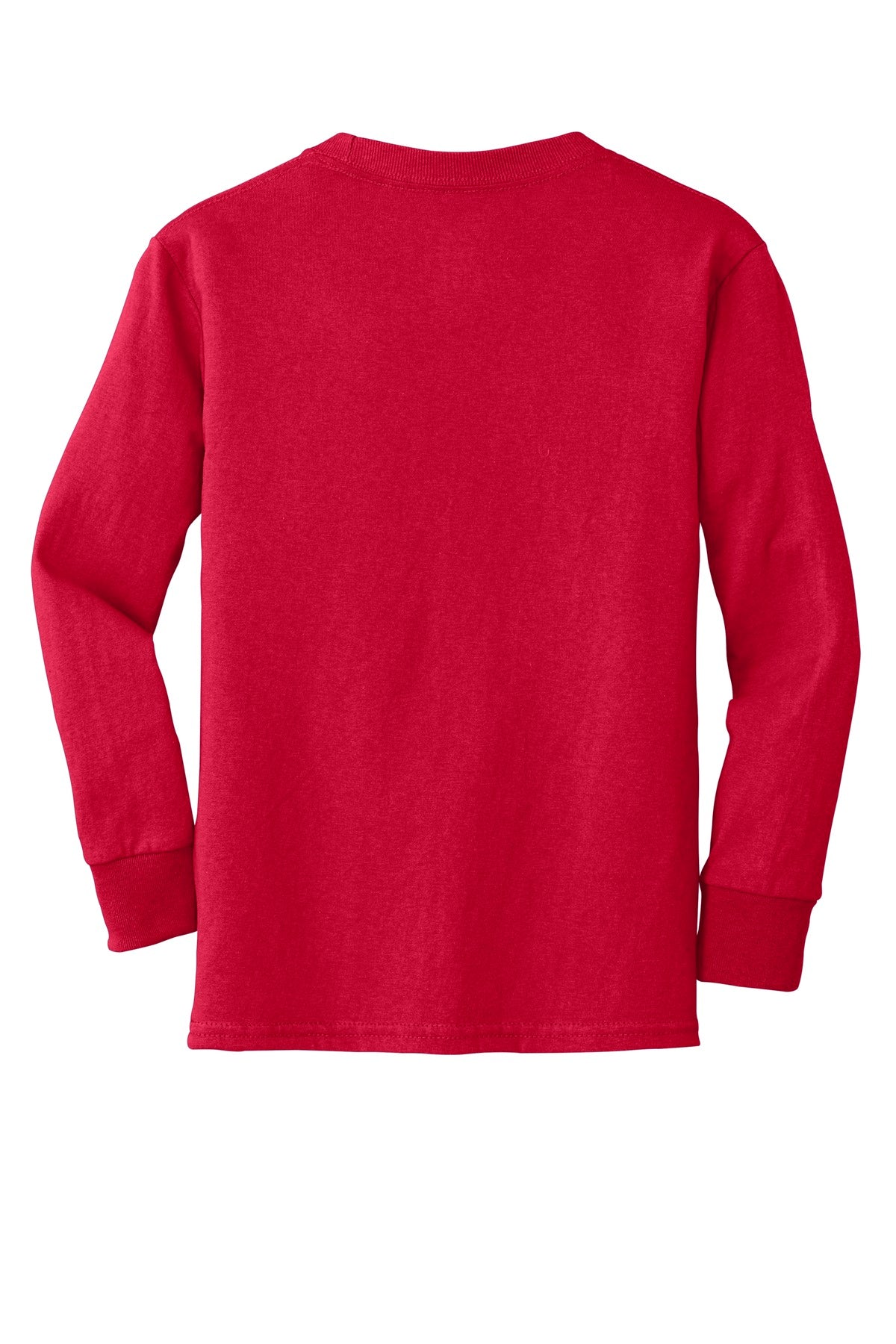 Port & Company - Youth Long Sleeve Core Cotton Tee Youth Apparel Shirts & Tops