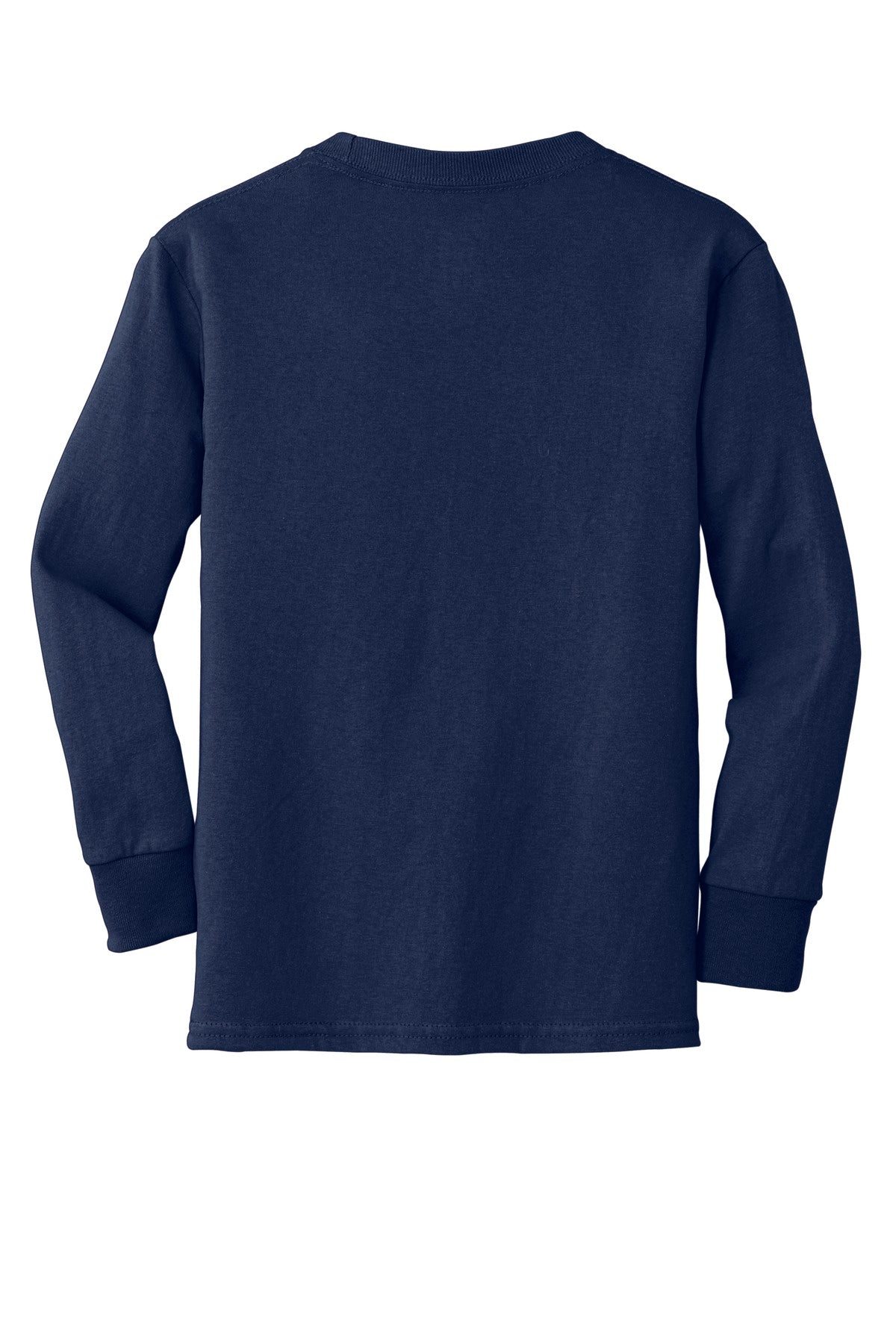 Port & Company - Youth Long Sleeve Core Cotton Tee Youth Apparel Shirts & Tops