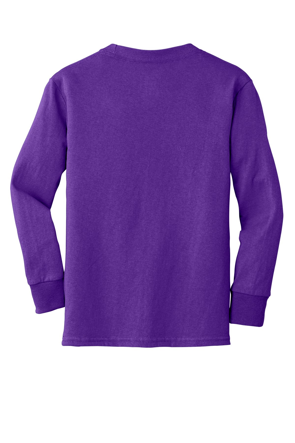 Port & Company - Youth Long Sleeve Core Cotton Tee Youth Apparel Shirts & Tops
