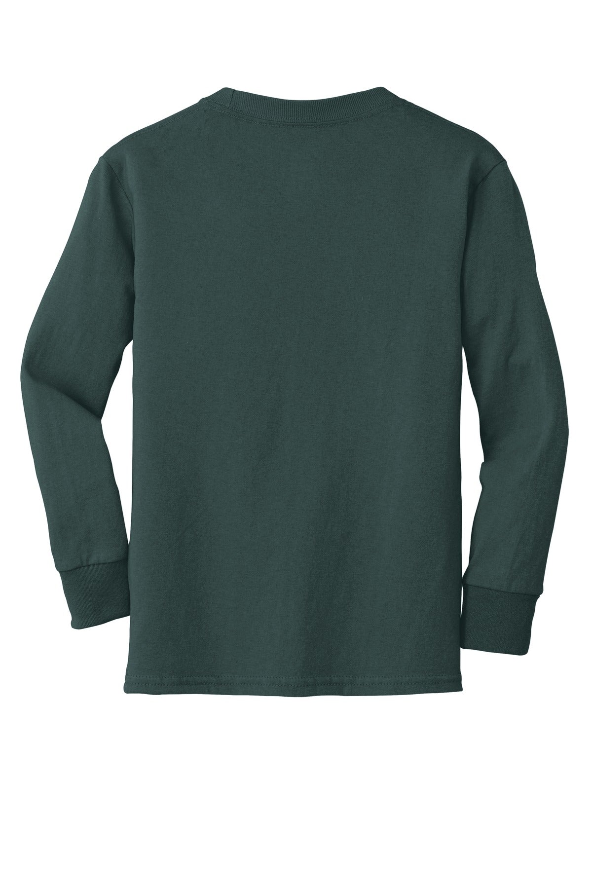 Port & Company - Youth Long Sleeve Core Cotton Tee Youth Apparel Shirts & Tops