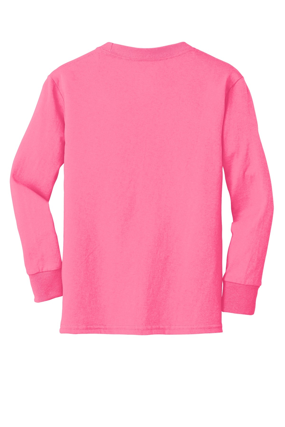 Port & Company - Youth Long Sleeve Core Cotton Tee Youth Apparel Shirts & Tops