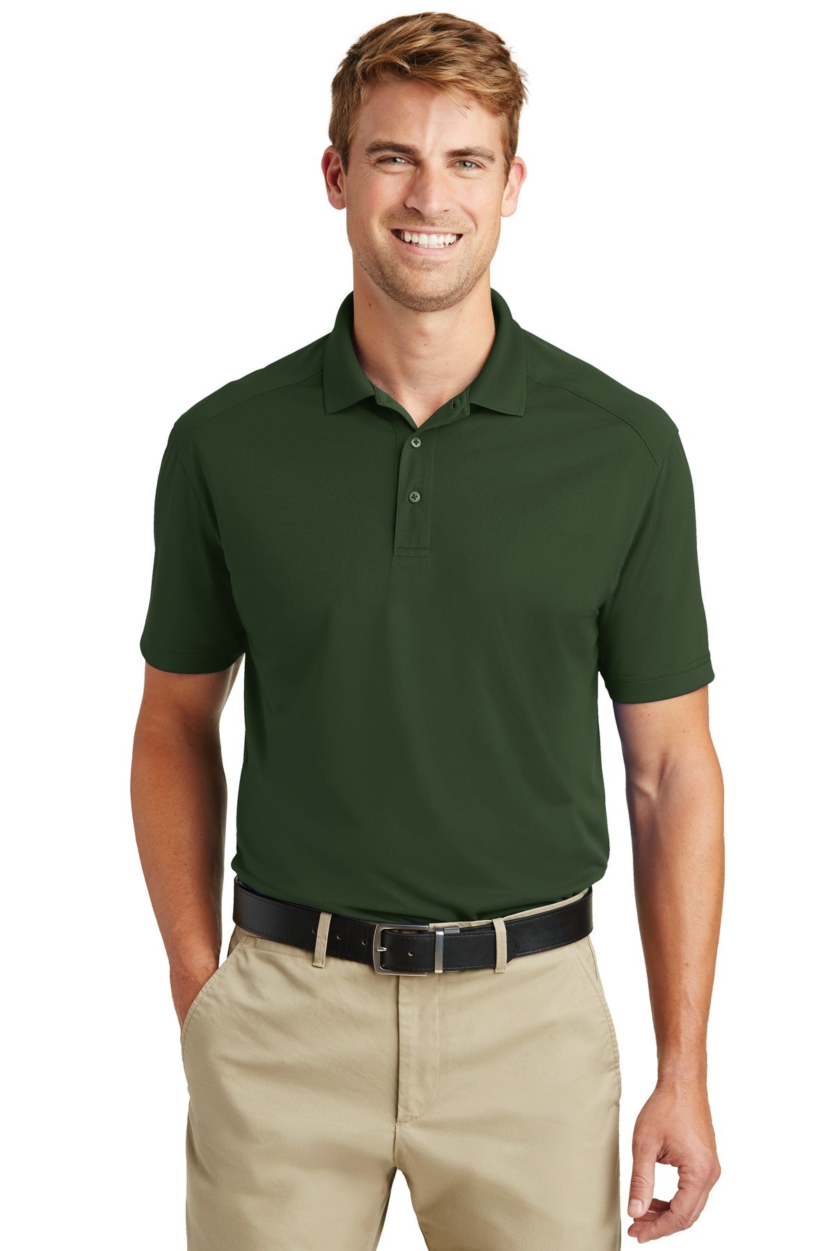 CornerStone Men's Select Lightweight Snag-Proof Polo. CS418 Mens Apparel Shirts & Tops