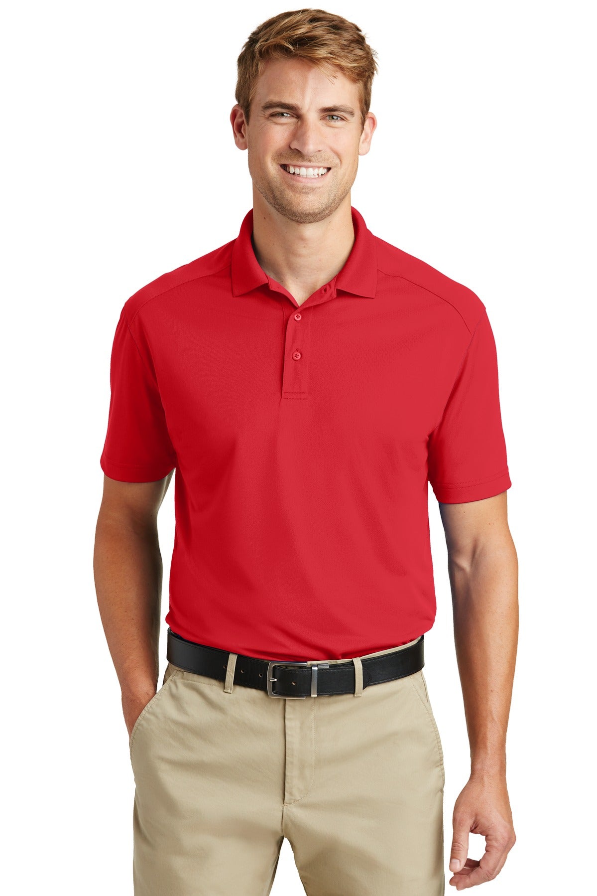 CornerStone Men's Select Lightweight Snag-Proof Polo. CS418 Mens Apparel Shirts & Tops