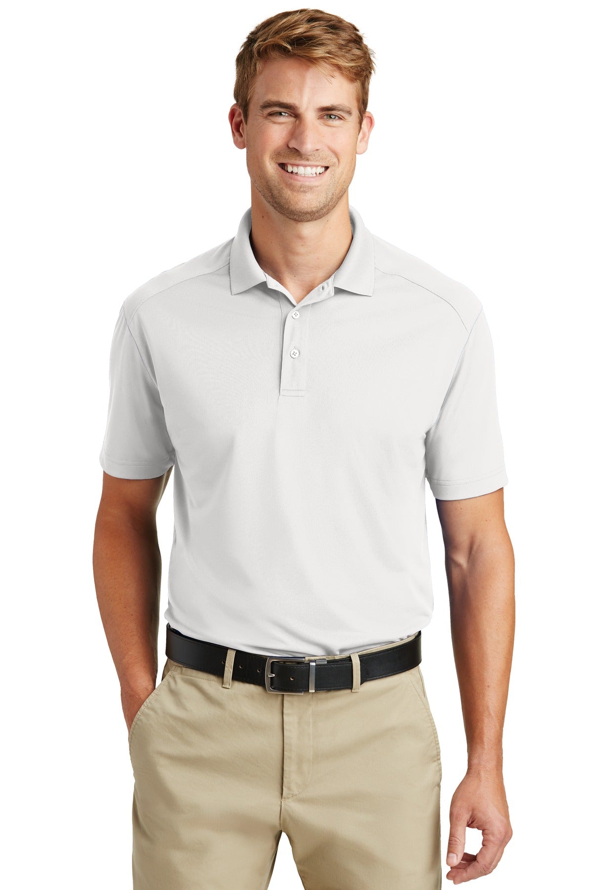 CornerStone Men's Select Lightweight Snag-Proof Polo. CS418 Mens Apparel Shirts & Tops