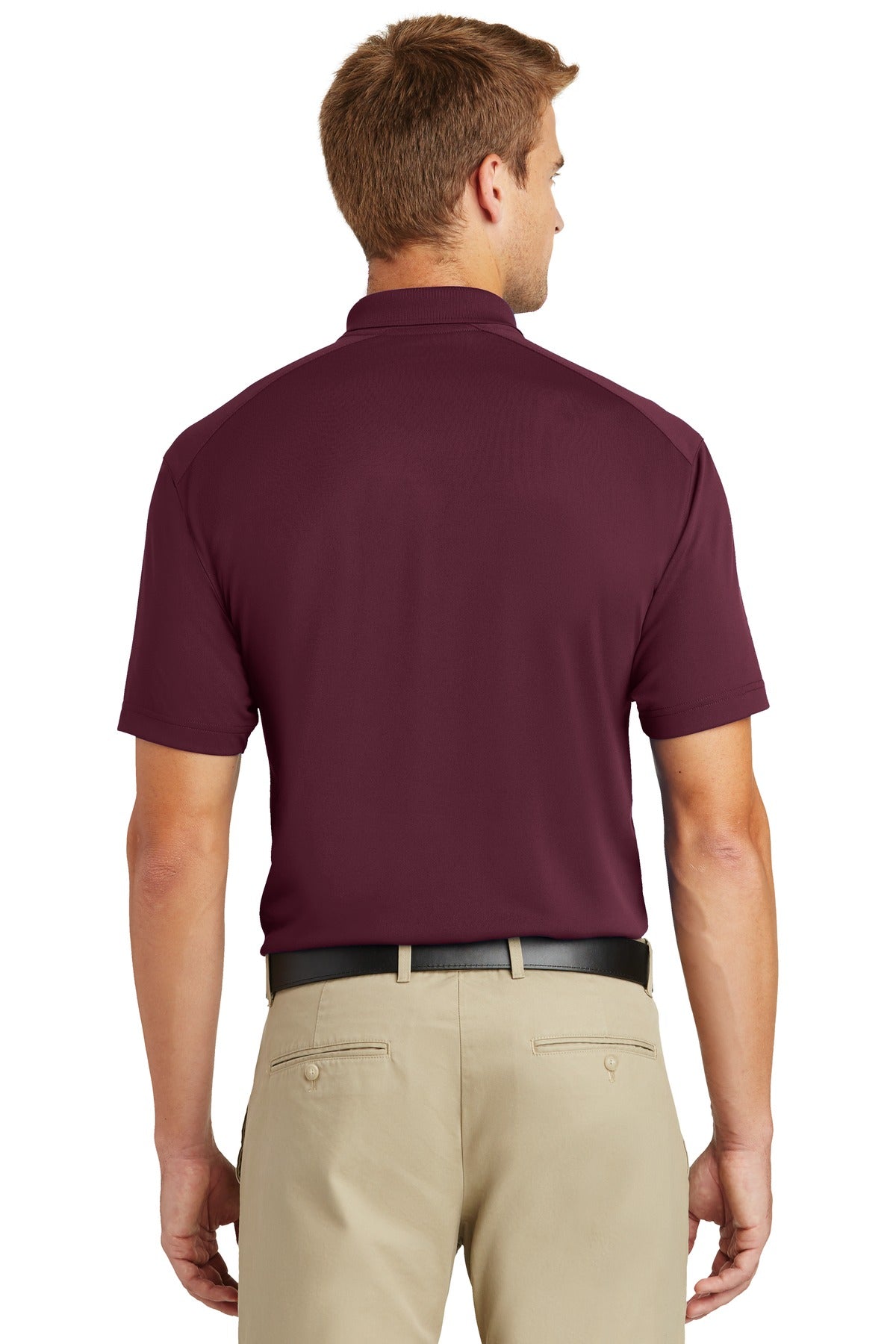 CornerStone Men's Select Lightweight Snag-Proof Polo. CS418 Mens Apparel Shirts & Tops