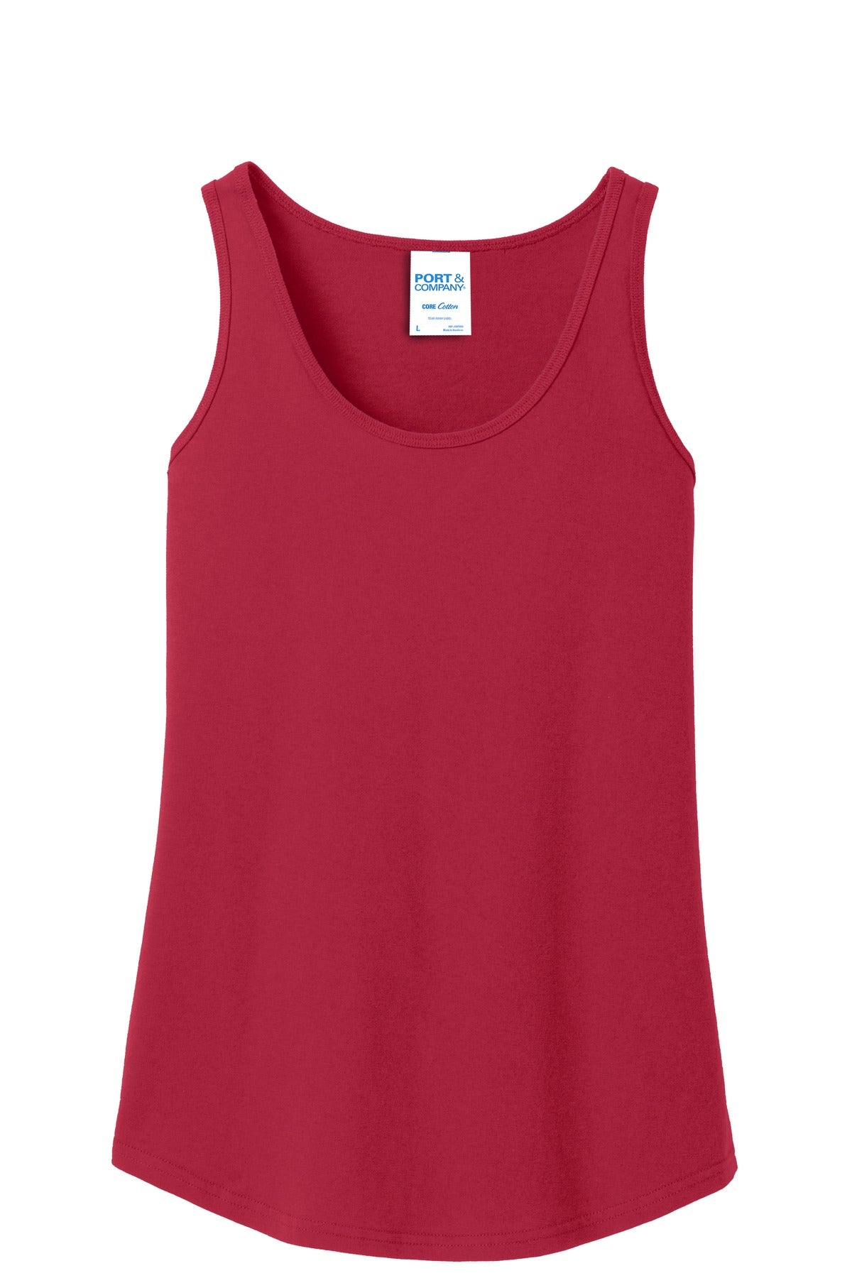 Port & Company Women's Core Cotton Tank Top Womens Apparel Shirts & Tops