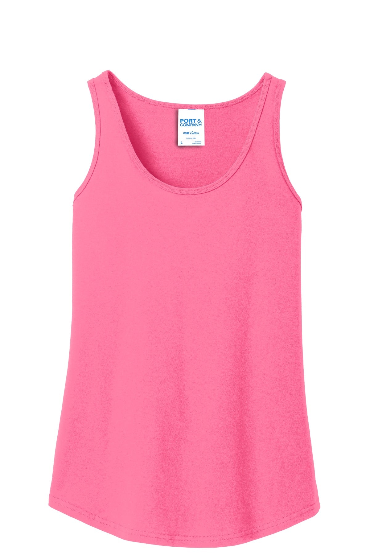 Port & Company Women's Core Cotton Tank Top Womens Apparel Shirts & Tops