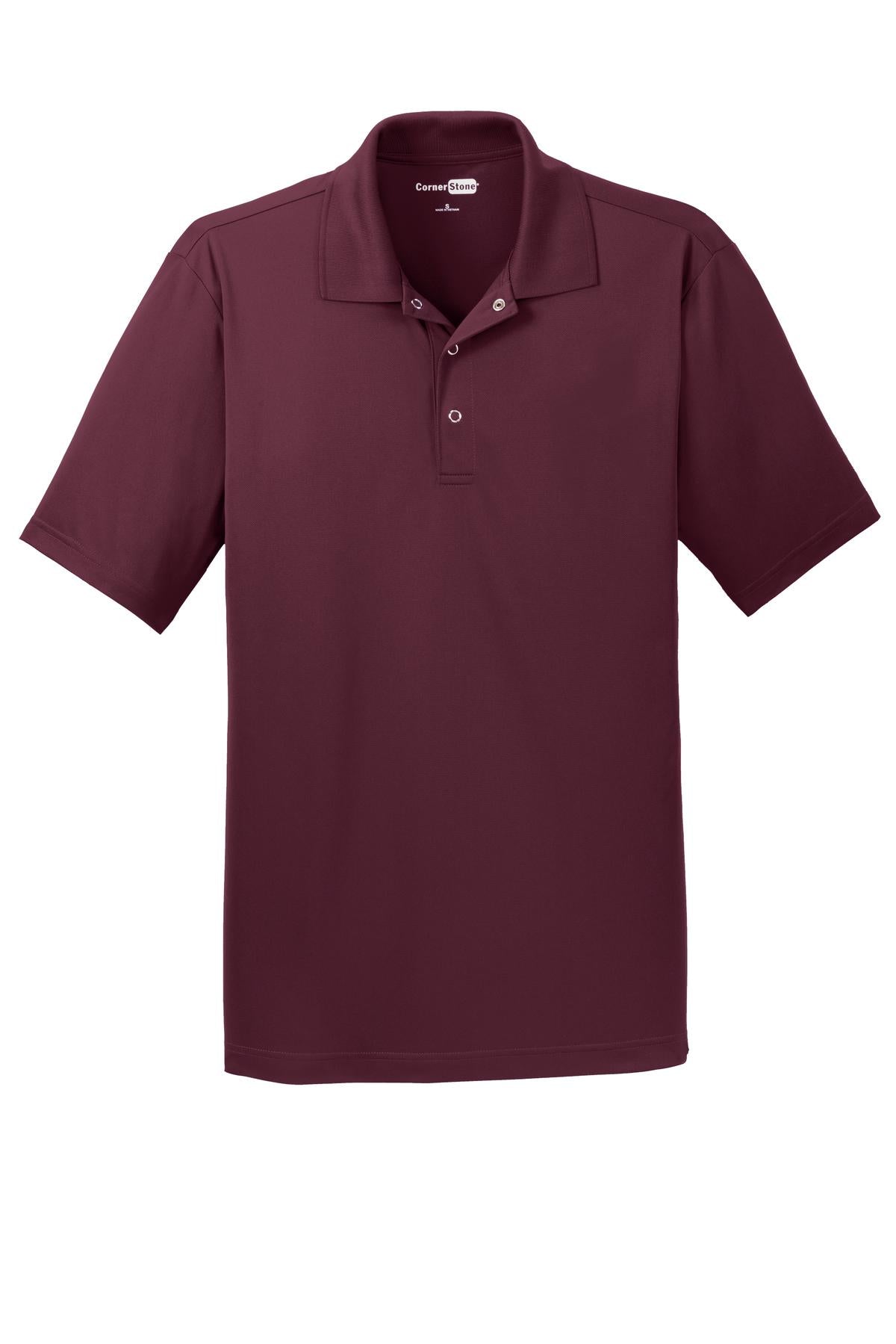 CornerStone Men's Micropique Gripper Polo. CS421 Mens Apparel Shirts & Tops