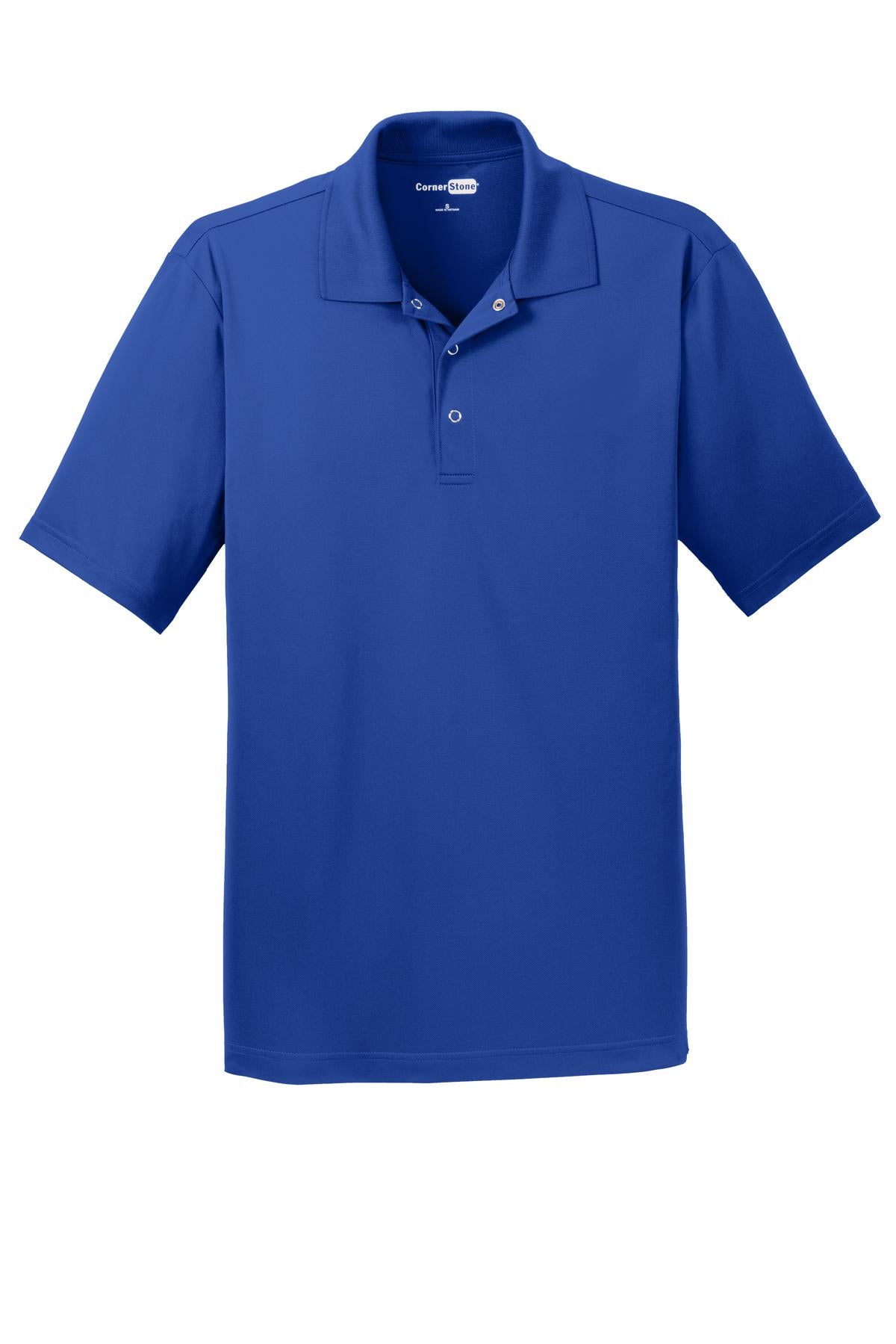 CornerStone Men's Micropique Gripper Polo. CS421 Mens Apparel Shirts & Tops