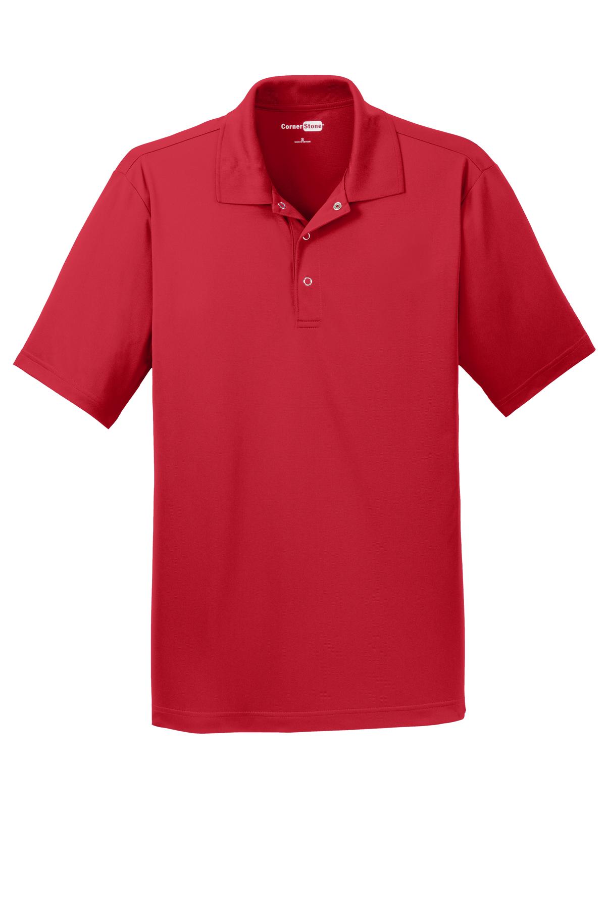 CornerStone Men's Micropique Gripper Polo. CS421 Mens Apparel Shirts & Tops