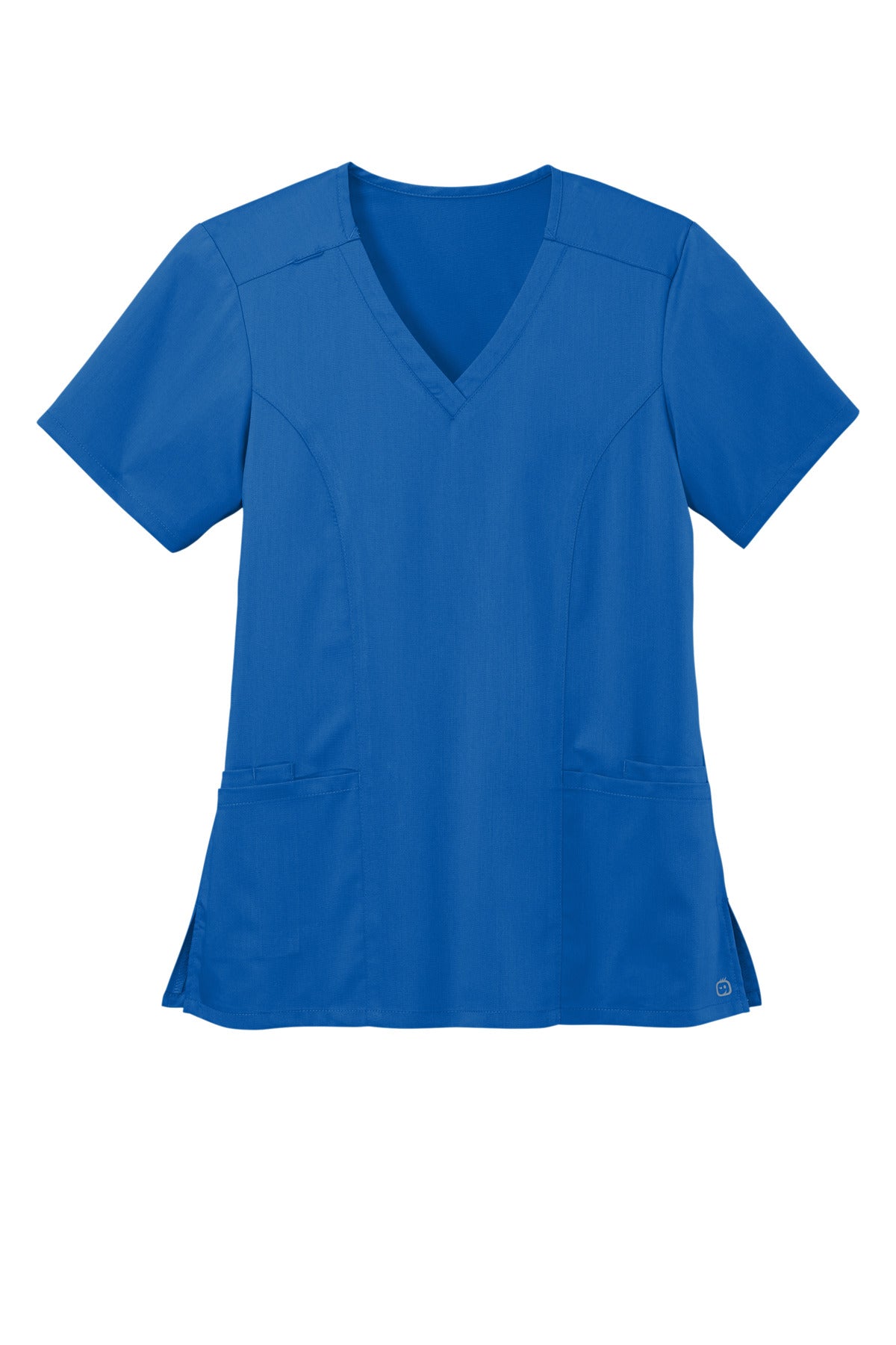 WonderWink Women's Premiere Flex V-Neck Top. WW4168 Corporate Apparel Shirts & Tops