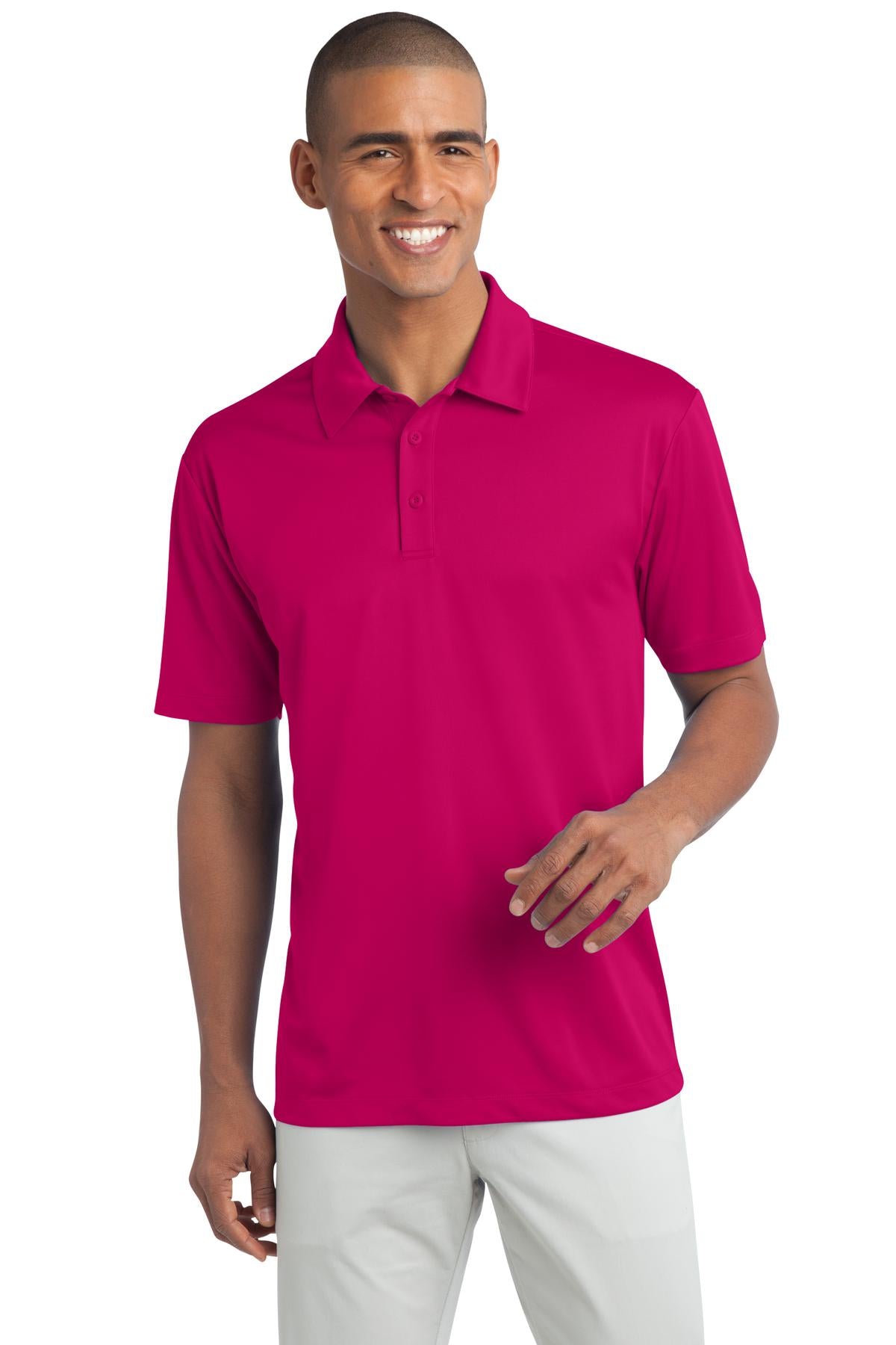 Port Authority Men's Tall Silk Touch Performance Polo. TLK540 Mens Apparel Shirts & Tops