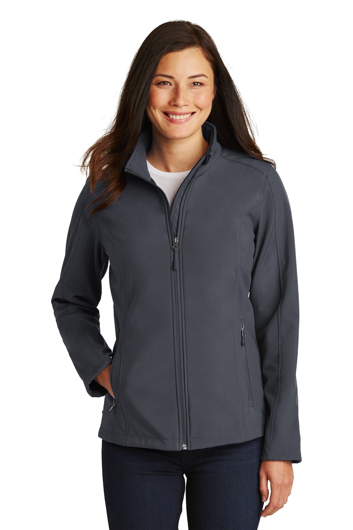 Port Authority Ladies Core Soft Shell Jacket. L317 Womens Apparel Jackets & Vests