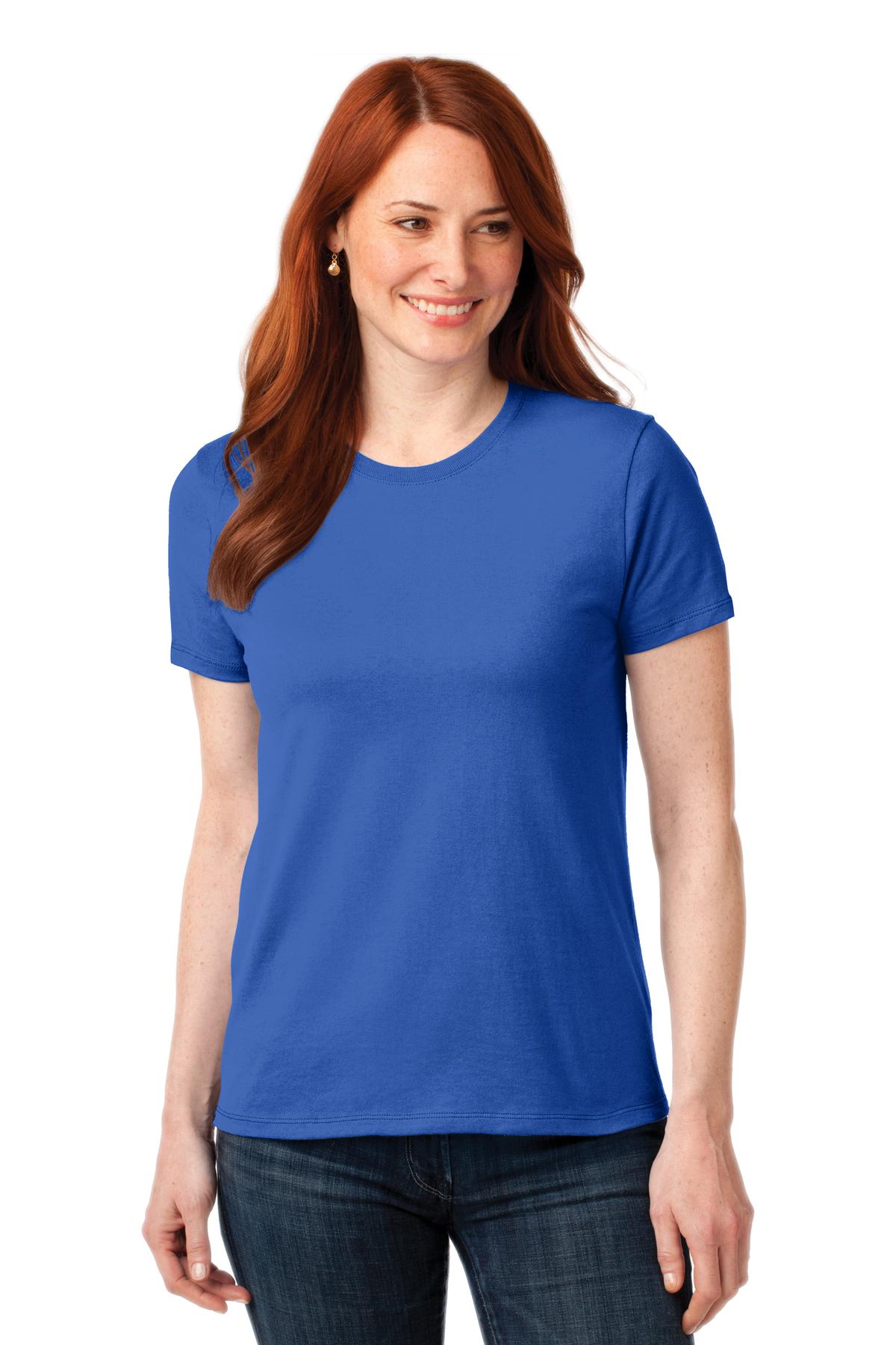 Port & Company Women's Core Blend Tee Womens Apparel Shirts & Tops