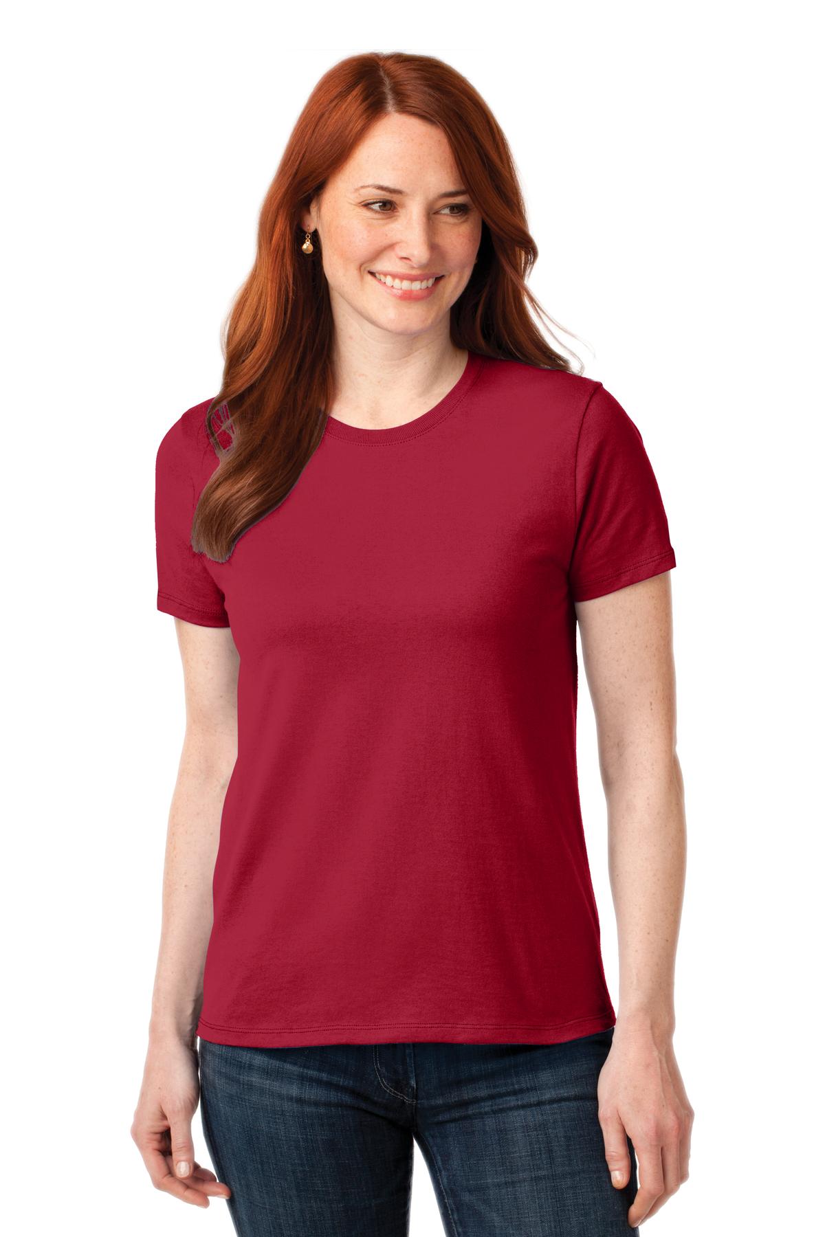 Port & Company Women's Core Blend Tee Womens Apparel Shirts & Tops