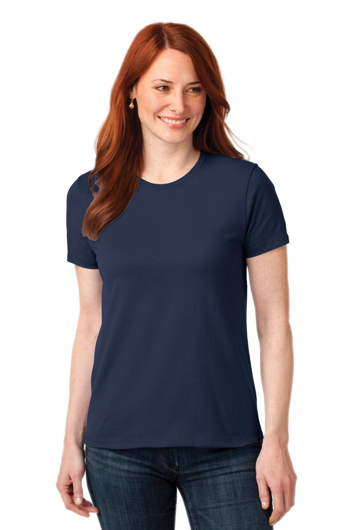 Port & Company Women's Core Blend Tee Womens Apparel Shirts & Tops
