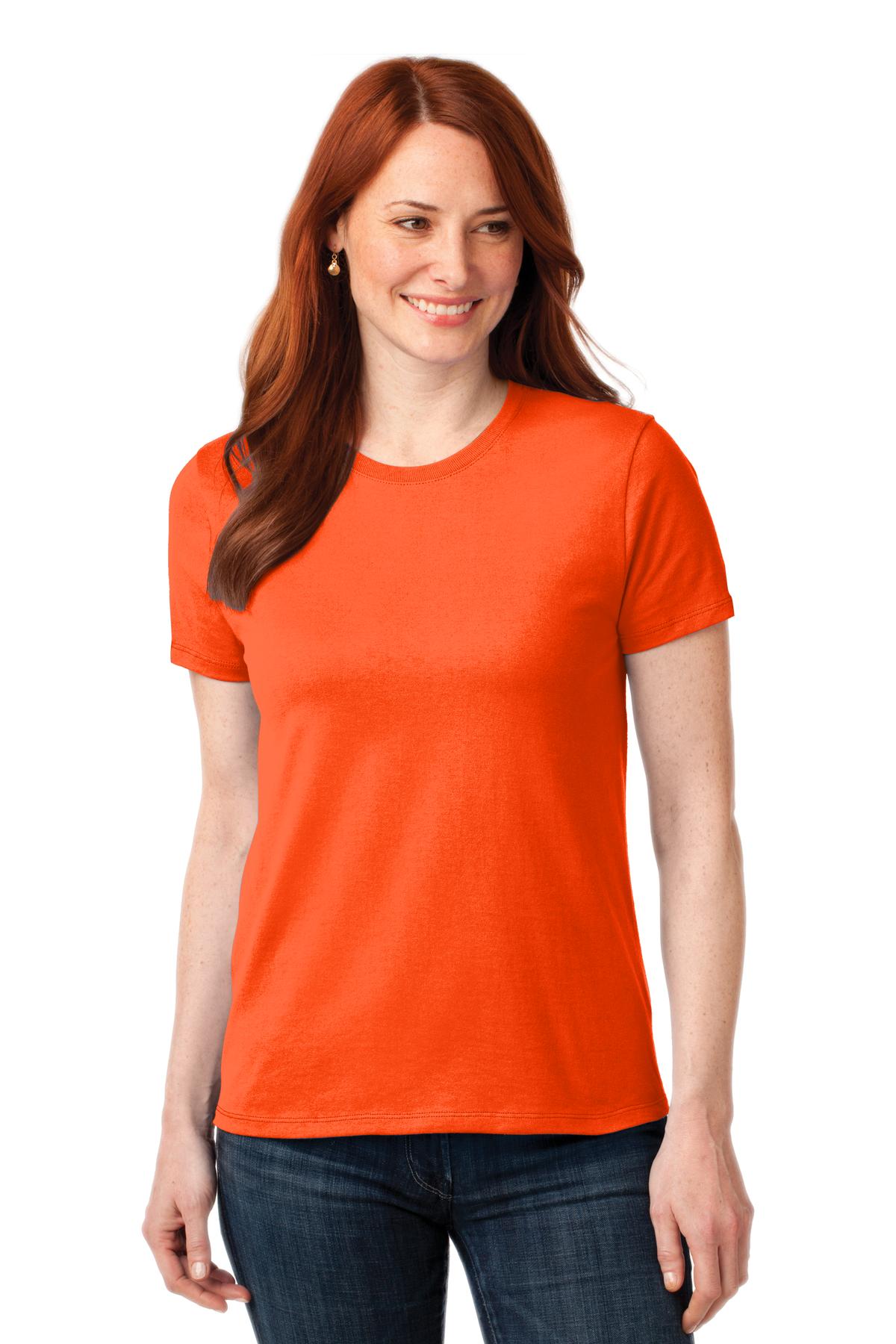 Port & Company Women's Core Blend Tee Womens Apparel Shirts & Tops