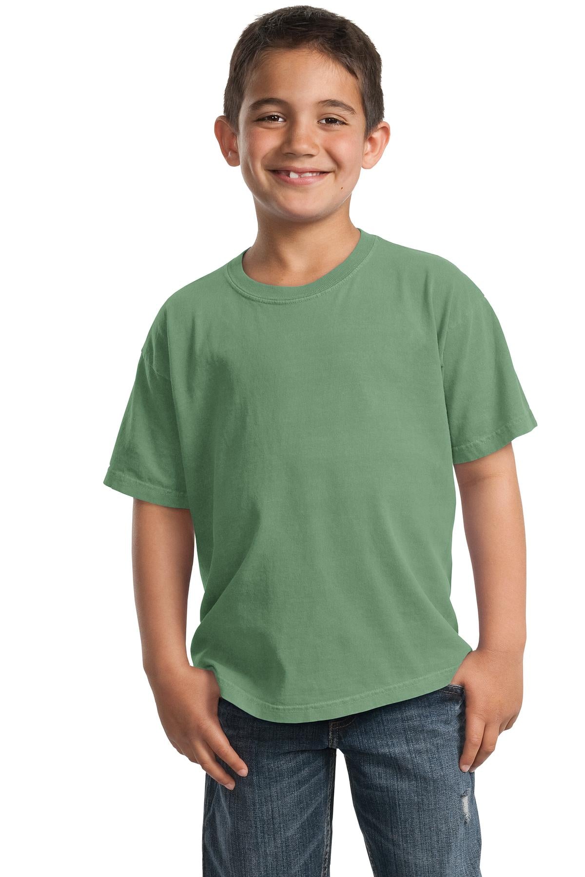 Port & Company Youth Beach Wash Garment-Dyed Tee Youth Apparel Shirts & Tops