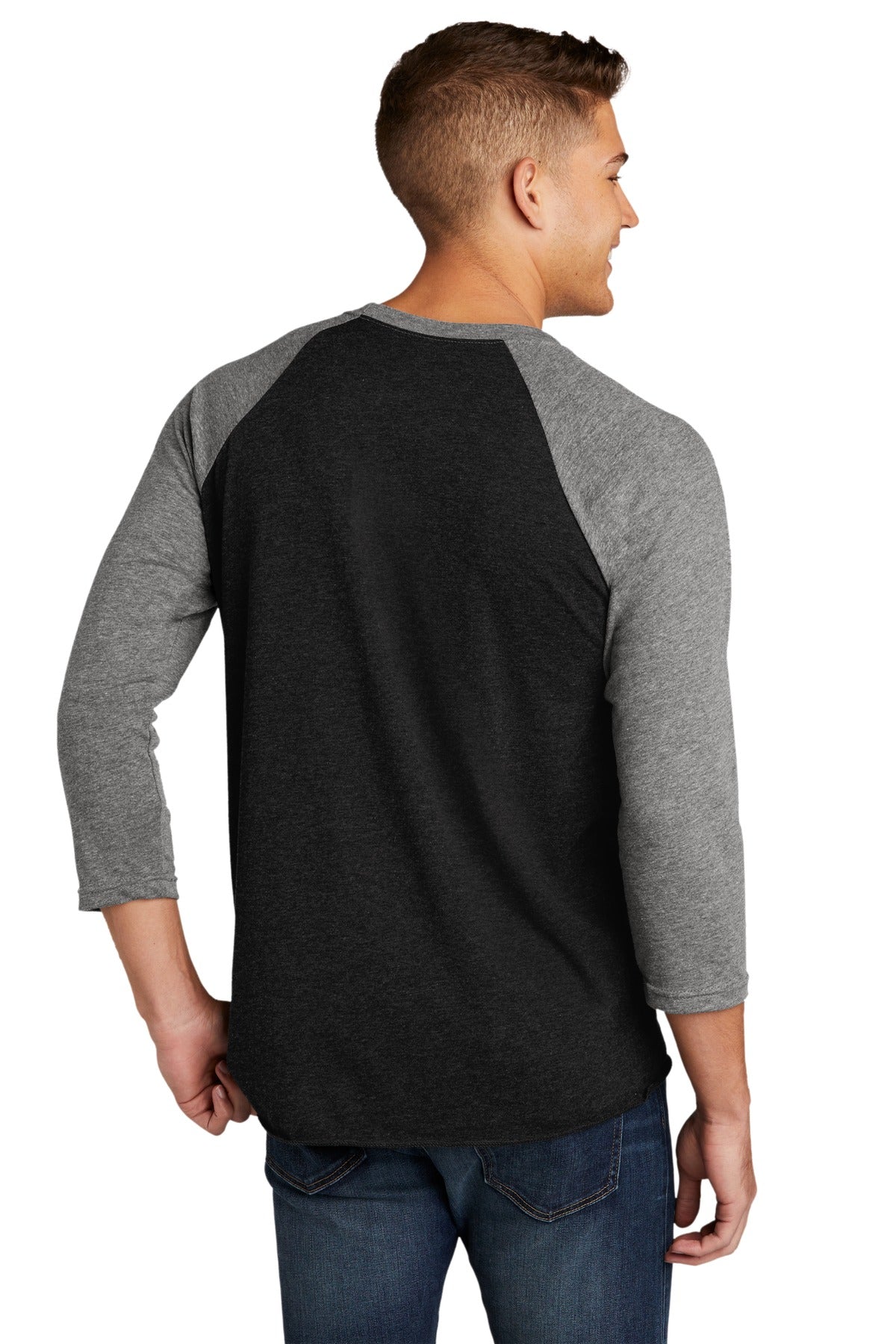 Next Level Unisex Tri-Blend 3/4-Sleeve Raglan Tee. Mens Apparel Shirts & Tops